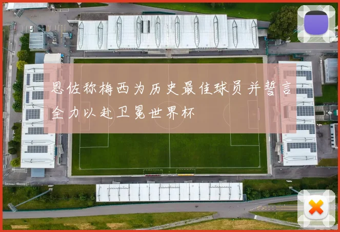 恩佐称梅西为历史最佳球员并誓言全力以赴卫冕世界杯